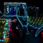 Tractor Kerstrun 2017 voor vertrek